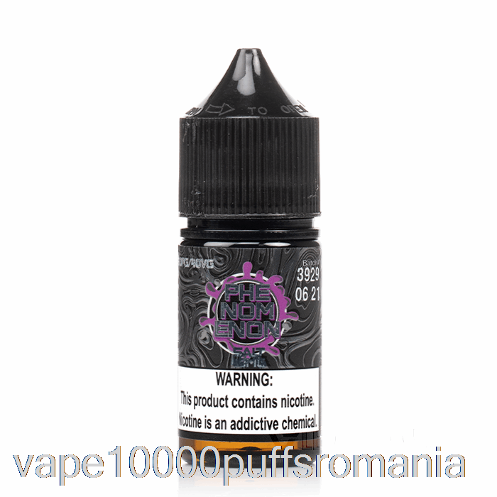Sare Phenomenon Vape Romania - E-lichide Nomenon - 30ml 48mg